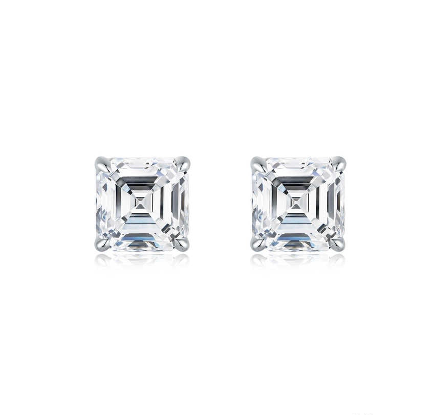 ソリティアスタッドピアス 1.158ct K18ホワイトゴールド 総重量1.18g