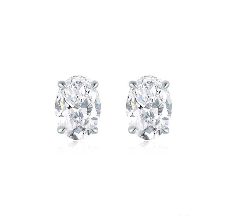 リーフダングルピアス 0.997ct K18ホワイトゴールド 総重量1.36g