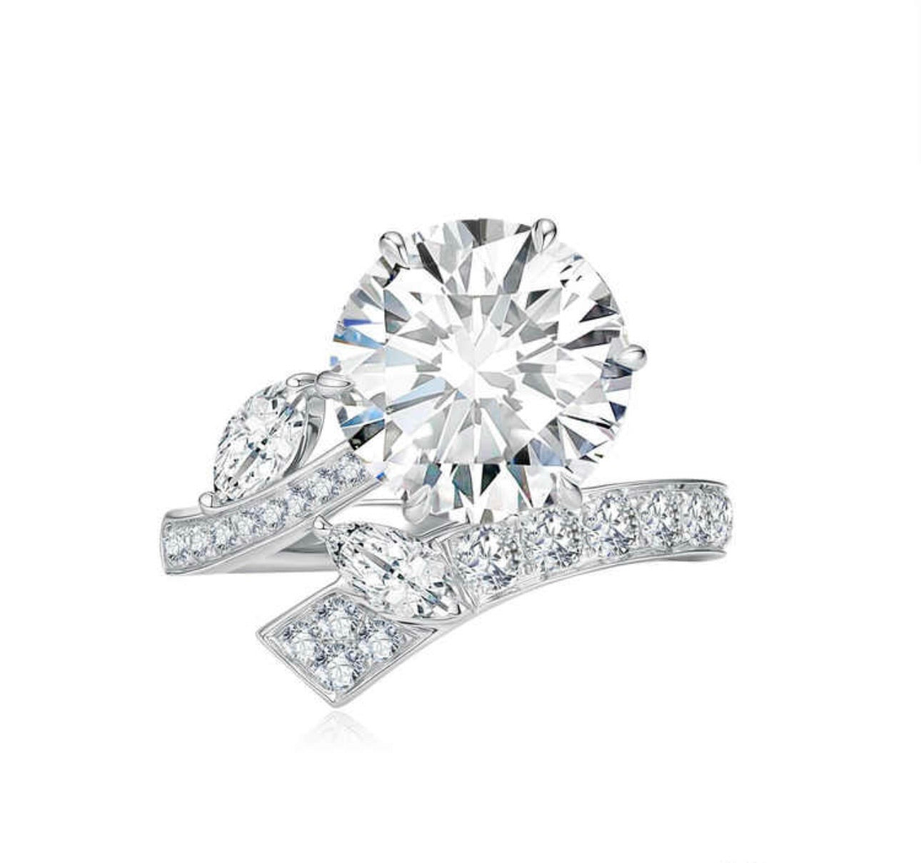 トワインフィットリング　5.94ct k18 7.34g 鑑定書付き