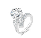 トワインフィットリング　5.94ct k18 7.34g 鑑定書付き
