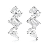 オーバルダンクルピアス 0.644ct K18イエローゴールド ホワイトゴールドに変更可 総重量1.28g
