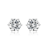 ダイヤモンドシェイプスタッドピアス 2.01ct Pt950 総重量2.62g