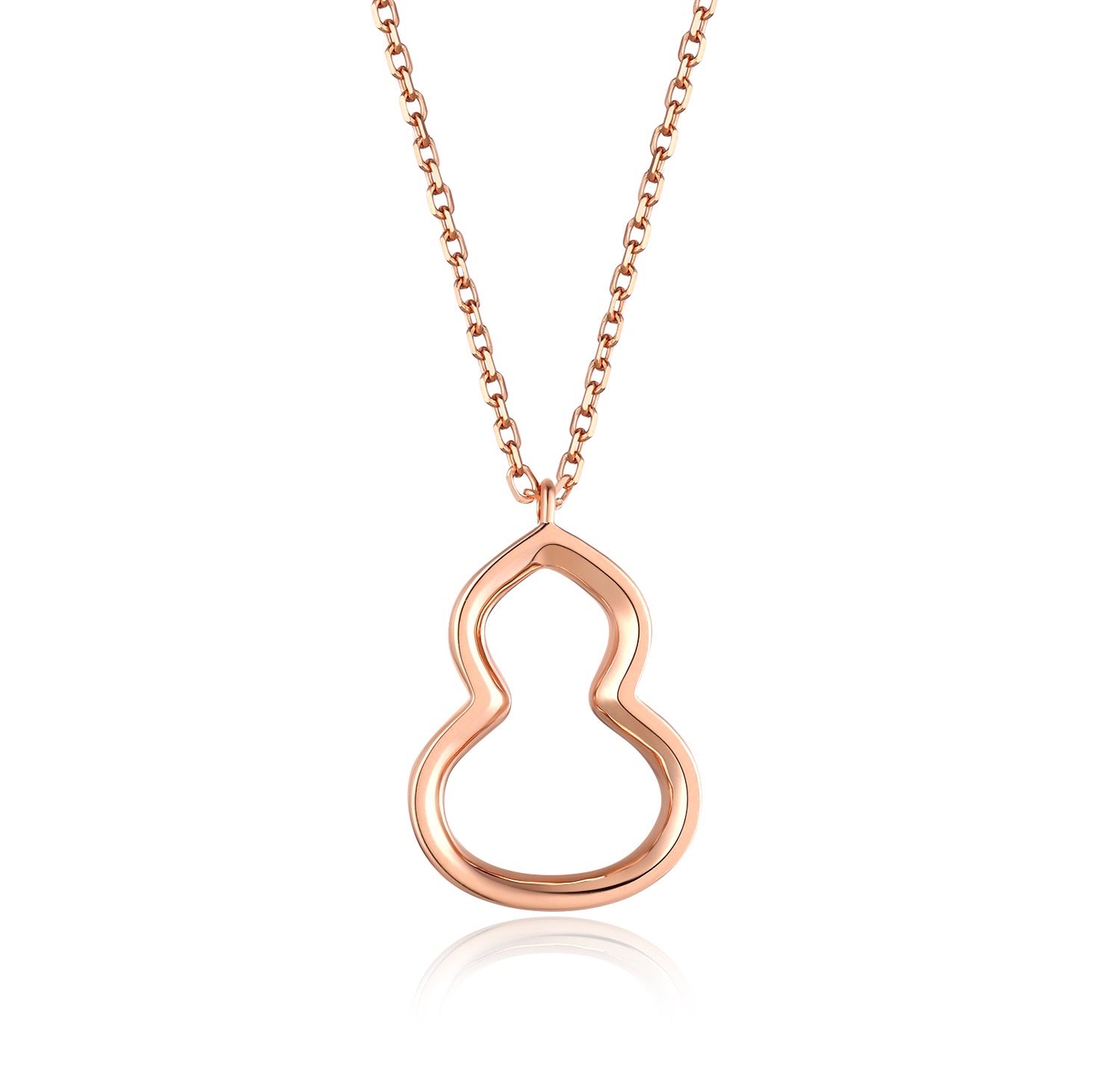 ドロップペンダントネックレス 約0.6ct K18ピンクゴールド 約2.21g 45cm